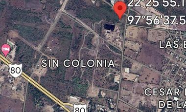 Terreno en Venta en Brecha el Chocolate, Altamira Tamaulipas.