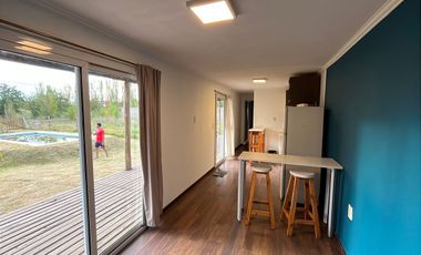 CASA AMOBLADA CON PILETA / 30 mts