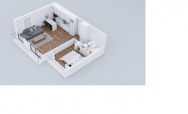 Departamento de 2 ambientes en San Miguel