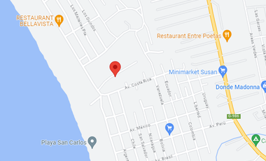 SE VENDE TERRENO, 400 M2, PLAYA SAN CARLOS, EL TABO