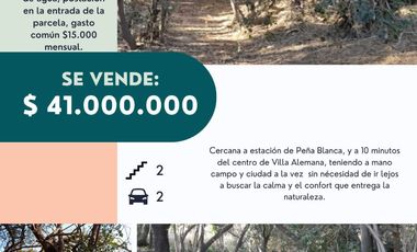 CAJON DE LEBU - SE VENDE LINDA PARCELA DE 5000 M2