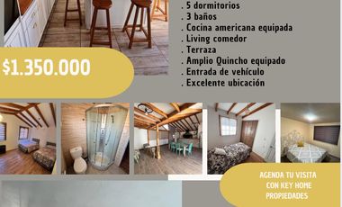 CASA FULL EQUIPADA EN ARRIENDO