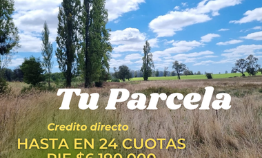 PARCELA CON FINANCIAMIENTO PIE 49900000
