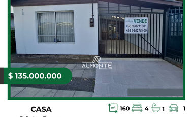 VENTA CASA VILLA SAN MARTÍN TALCAHUANO
