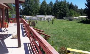 PARCELA CON 2 CASAS EN 2DA FAJA VILLARRICA