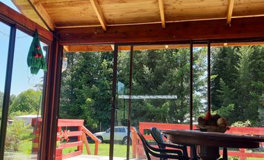 PARCELA CON 2 CASAS EN 2DA FAJA VILLARRICA