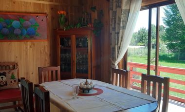 PARCELA CON 2 CASAS EN 2DA FAJA VILLARRICA