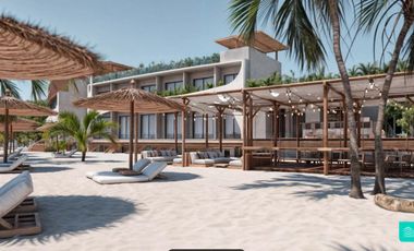 ESTUDIO EN PRE VENTA EXCLUSIVA FRENTE AL MAR EN MAHAHUAL, RIVIERA MAYA, DESARROLLADOR CON PRESTIGIO