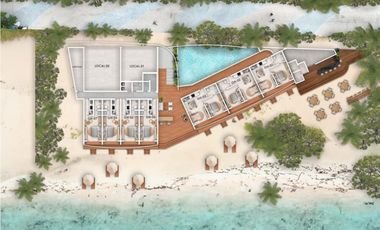 ESTUDIO EN PRE VENTA EXCLUSIVA FRENTE AL MAR EN MAHAHUAL, RIVIERA MAYA, DESARROLLADOR CON PRESTIGIO