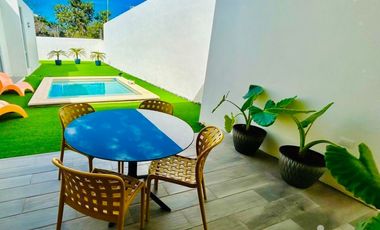Casa de un piso en venta en Conkal, Yucatán.