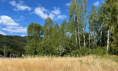 Espectacular parcela con orilla río