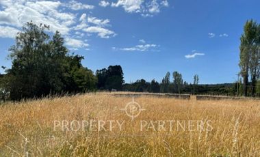 Espectacular parcela con orilla río