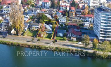 Gran terreno en primera línea del Río Calle Calle, Valdivia.