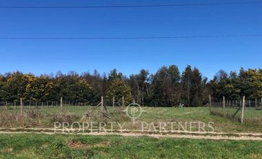 Maravillosa parcela con orilla de rio (Lanco)