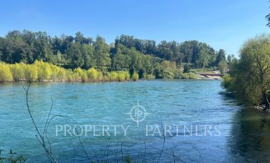 Parcela en  inigualable entorno con vista al río,  sector  Los Robles, Los Lagos