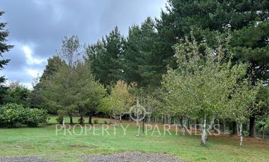 Parcela con casa en Los Lagos