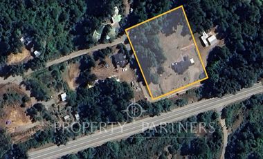 Parcela con casa en sector Cayumapu, distante a 17 km de Valdivia.