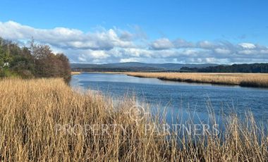 Maravilloso departamento con vista y acceso al Río Cruces en Ribera del cruces