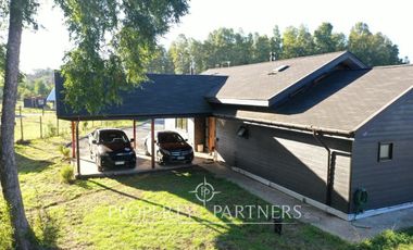 Hermosa Parcela con casa en Condominio sector Cayumapu