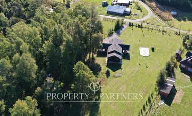 Hermosa Parcela con casa en Condominio sector Cayumapu