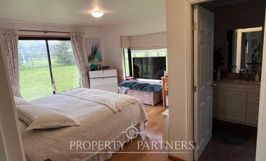 Hermosa Parcela con casa en Condominio sector Cayumapu