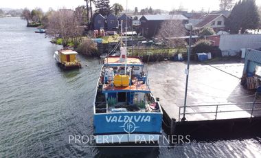 Propiedad Borde Río con Muelle de Hormigón Armado