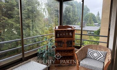Departamento amoblado en Condominio Los Arrayanes, Teja Sur