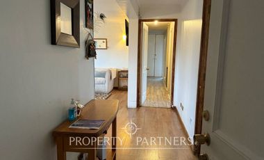Departamento amoblado en Condominio Los Arrayanes, Teja Sur