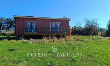 Parcela con cabaña en Panguipulli Los Tallos Altos