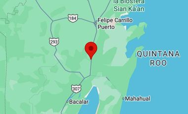 TERRENO EN VENTA EN FELIPE CARRILLO PUERTO, RIVIERA MAYA, MÉXICO
