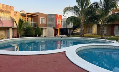 Casa en renta en Fracc. Bonaterra. VERACRUZ, VER. CLUSTER PRIVADO CON ALBERCA