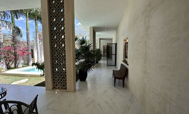 Casa en venta una Planta tipo Hacienda Mérida Yucatán, Yaaxché Dzibilchaltún