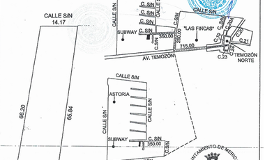 Terreno en venta Mérida Yucatán, Temozón Norte