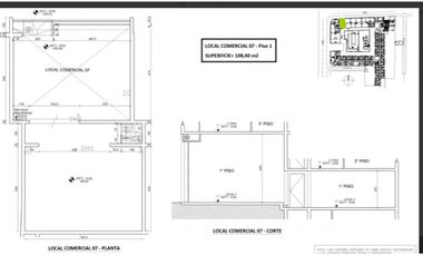 VENTA Local Comercial Nuevo de 108,94 m2, Metro Franklin, Santiago