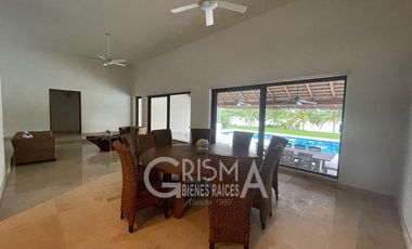 INCREÍBLE CASA EN VENTA EN FRACC. CAMPESTRE FRENTE AL RÍO EN SANTIAGO DE LA PEÑA, TUXPAN