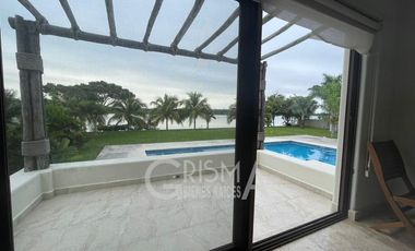 INCREÍBLE CASA EN VENTA EN FRACC. CAMPESTRE FRENTE AL RÍO EN SANTIAGO DE LA PEÑA, TUXPAN
