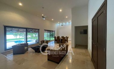 INCREÍBLE CASA EN VENTA EN FRACC. CAMPESTRE FRENTE AL RÍO EN SANTIAGO DE LA PEÑA, TUXPAN