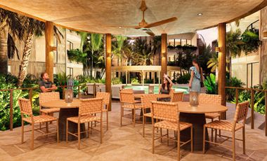 Penthouse (PH) en Venta Francional en Costera Condo en  Chicxulub Puerto