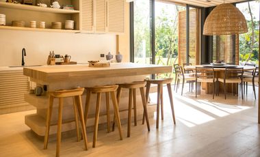 Lujosa Villa de 4 recs. con Golf y Playa, en Corasol