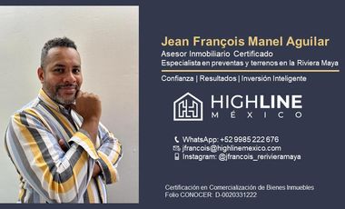 PRE VENTA DEPARTAMENTO FRENTE A LA LAGUNA DE BACALAR, PRECIO PRIMERA FASE, OPORTUNIDAD DE INVERSIÓN