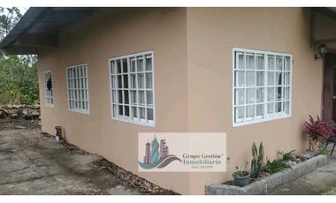 ALQUILER CASA EN BOQUETE AMOBLADA