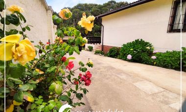 Casa esquina y cabaña, a un paso del Parque El Canelo