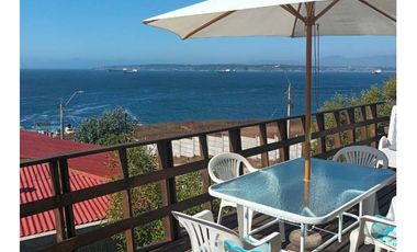 Finster Vende Imponente Vista Al Mar, Bella Casa En Quintero