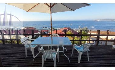 Finster Vende Imponente Vista Al Mar, Bella Casa En Quintero