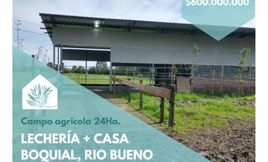Campo 24ha. + Lecheria + Orilla Rio - Rio Sur Corretajes