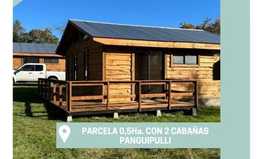 Parcela Con Cabañas Panguipulli - Rio Sur Corretajes