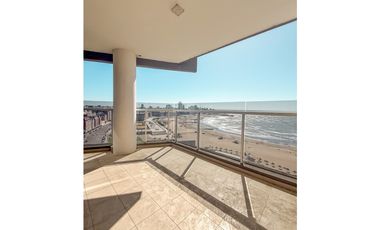 SEMIPISO 4 AMBIENTES FRENTE AL MAR. GUEMES Y LA COSTA.