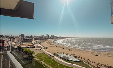 SEMIPISO 4 AMBIENTES FRENTE AL MAR. GUEMES Y LA COSTA.