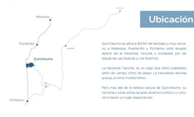 Navidad: Parcela De 5.800 Mt En  Fundo Quincheumo. Eje Coste