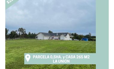 Parcela Con Casa La Unión (0,5ha.) - Rio Sur Corretajes